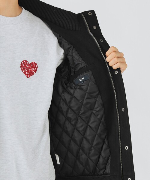 BEAMS HEART（ビームスハート）の「フーディー スタジャン（スタジャン・メンズ・ネイビー/ブラック・SMALL/MEDIUM/LARGE）」の16枚目の写真