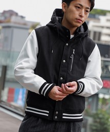 メンズのスタジャン（フードあり）ファッション通販 - ZOZOTOWN