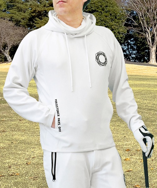 【RUSSELUNO GOLF】新品　マスクフーディ 8ボールパーカー　メンズＬ RUSSELUNO GOLF】新品 マスクフーディ 8ボールパーカー メンズL 新品
