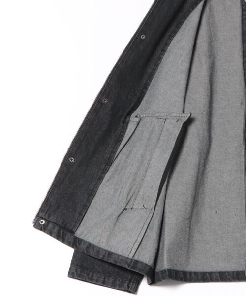 UNION STATION(ユニオンステーション)の「BOXY デニムジャケット(デニムジャケット・メンズ・ブルー/ブラック・M/L)」の10枚目の写真