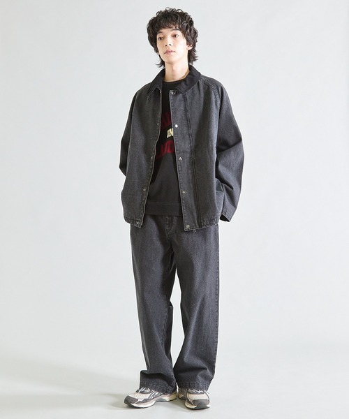 UNION STATION(ユニオンステーション)の「BOXY デニムジャケット(デニムジャケット・メンズ・ブルー/ブラック・M/L)」の16枚目の写真