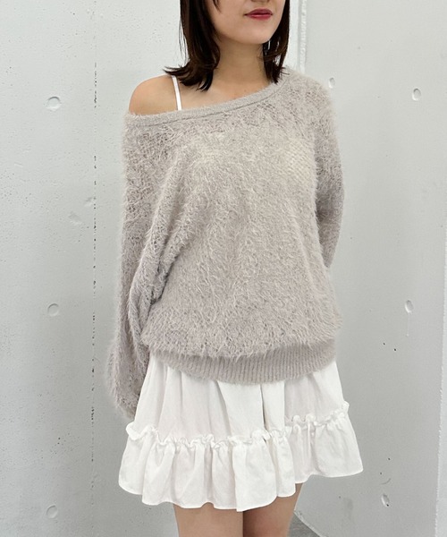 archives(アルシーヴ)の「ティアードキャミチュニック(チュニック・レディース・アイボリー/ブラック・MEDIUM)」の2枚目の写真