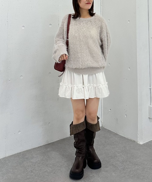 archives(アルシーヴ)の「ティアードキャミチュニック(チュニック・レディース・アイボリー/ブラック・MEDIUM)」の20枚目の写真