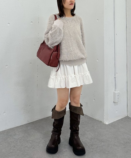 archives(アルシーヴ)の「ティアードキャミチュニック(チュニック・レディース・アイボリー/ブラック・MEDIUM)」の22枚目の写真