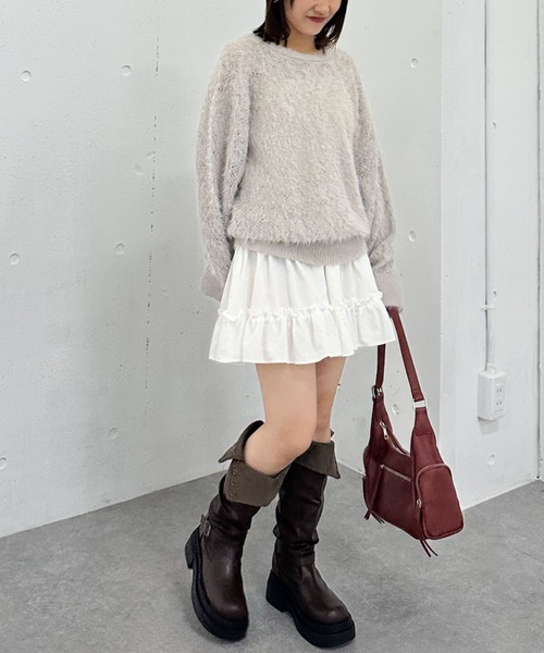 archives(アルシーヴ)の「ティアードキャミチュニック(チュニック・レディース・アイボリー/ブラック・MEDIUM)」の21枚目の写真