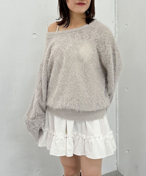 archives(アルシーヴ)の「ティアードキャミチュニック(チュニック・レディース・アイボリー/ブラック・MEDIUM)」の17枚目の写真