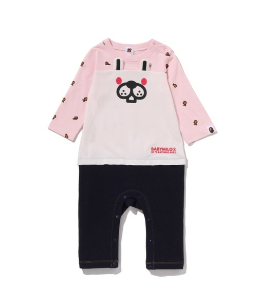 BABY MILO MONOGRAM FACE FRIENDS ROMPERS（ロンパース）｜A BATHING