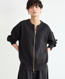 BARNYARDSTORM（バンヤードストーム）の「BARNYARDSTORM / ミラノリブZIPカーデ＜セットアップ対応＞【WEB限定】（カーディガン/ボレロ）」