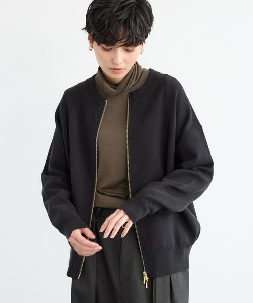 BARNYARDSTORM / ミラノリブZIPカーデ＜セットアップ対応＞【WEB限定