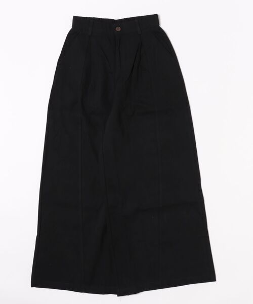 aimoha（アイモハ）の「タック ワイドパンツ（スラックス・レディース・ライトベージュ/ブラック/チョコ・LARGE/MEDIUM）」の8枚目の写真
