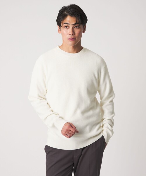 ハイゲージ プレーティング アゼ ニット＜A DAY IN THE LIFE＞（ニット