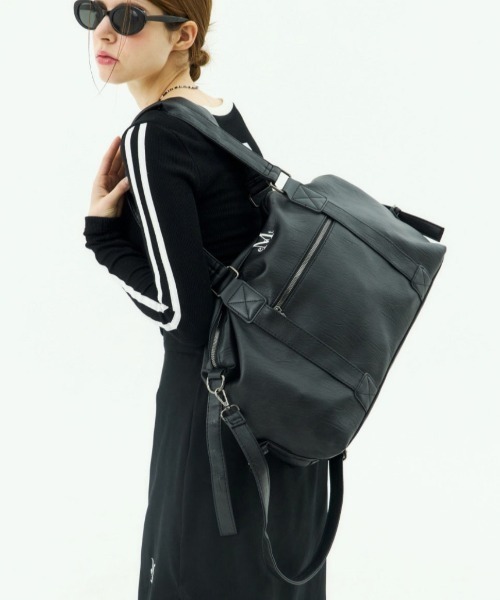 A'GEM/9 × .kom 『MUCENT/ムーセント』 PRIME WRINKLE LEATHER TOTE