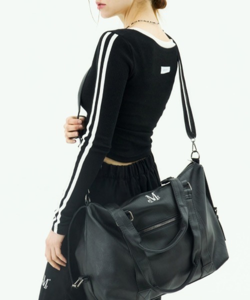 バッグ MUCENT Prime Linkle Leather Tote Bag MUSINSA公式 | MUCENT Prime Linkle Leather Tote Bag