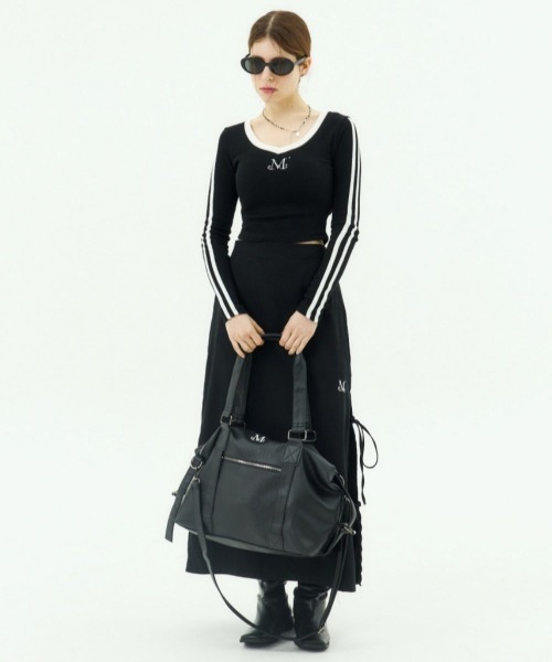 A'GEM/9 × .kom 『MUCENT/ムーセント』 PRIME WRINKLE LEATHER TOTE