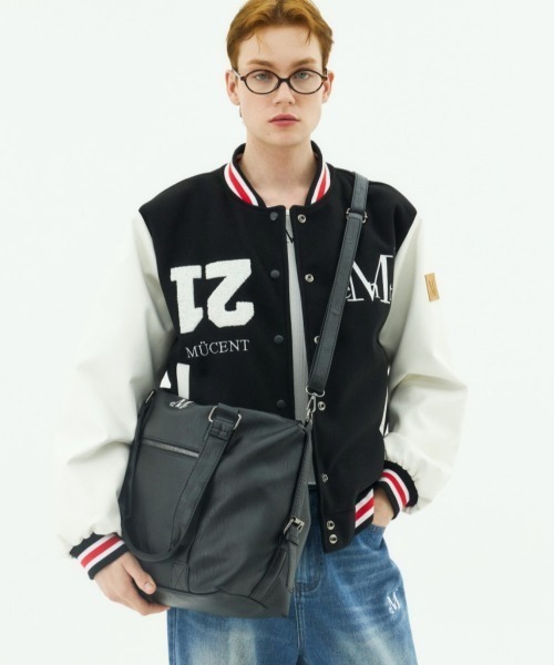 A'GEM/9 × .kom 『MUCENT/ムーセント』 PRIME WRINKLE LEATHER TOTE