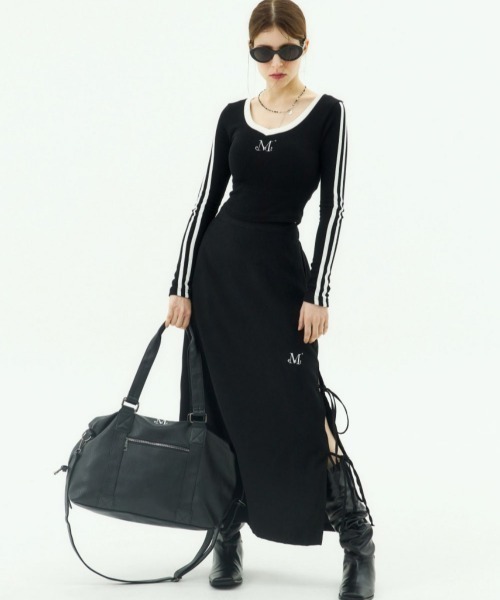 A'GEM/9 × .kom 『MUCENT/ムーセント』PRIME WRINKLE LEATHER TOTE BAG
