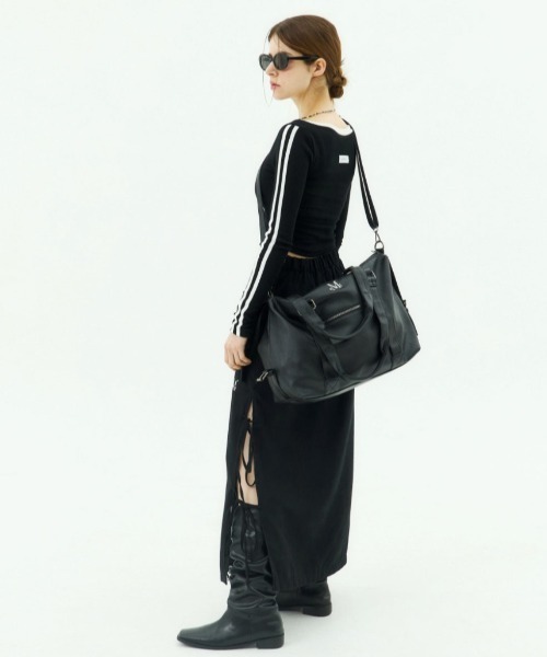 A'GEM/9 × .kom 『MUCENT/ムーセント』 PRIME WRINKLE LEATHER TOTE