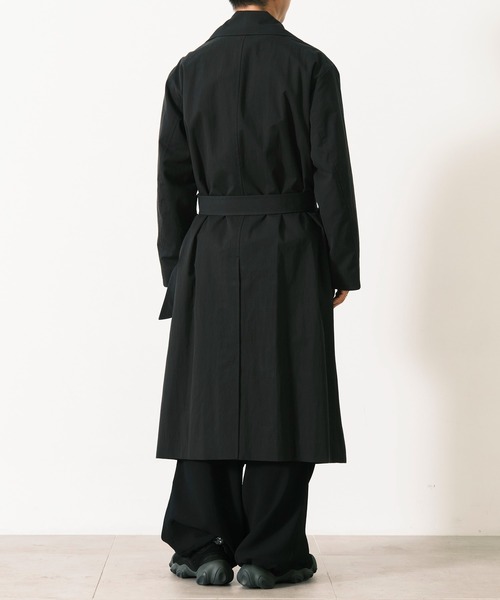 CITY TOKYO/シティートーキョー】ヴィンテージギャバ ベルテッドコート