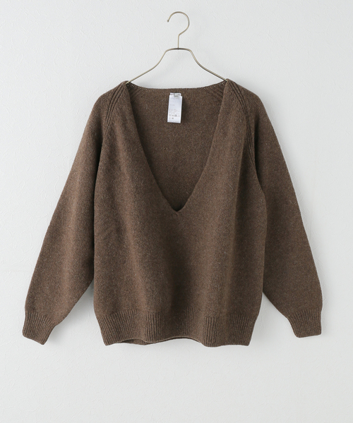 トップス baserange Soar V Neck BASERANGE/ベースレンジ】SOAR V NECK（ニット/セーター）｜BASERANGE