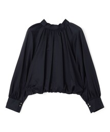 Ballsey  ボールジィ　ブラウス ブロードカシュクールシャツ　ボウタイ Ballsey（ボールジィ） ブラウス シャツ ジュエルコットン ワイド