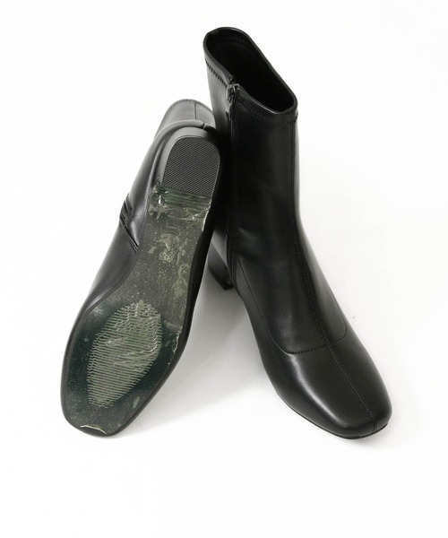 Gready Brilliant(グレディブリリアン)の「ストレッチショートブーツ(ブーツ・レディース・ブラック/グレイッシュベージュ・36/37/38)」の10枚目の写真
