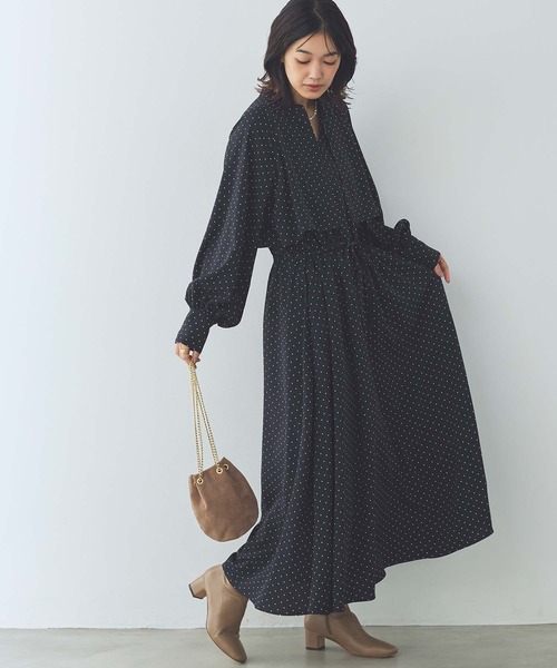 Gready Brilliant（グレディブリリアン）の「ストレッチショートブーツ（ブーツ・レディース・ブラック/グレイッシュベージュ・36/37/38）」の12枚目の写真