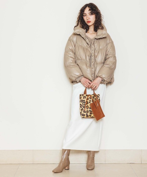 Gready Brilliant（グレディブリリアン）の「ストレッチショートブーツ（ブーツ・レディース・ブラック/グレイッシュベージュ・36/37/38）」の19枚目の写真