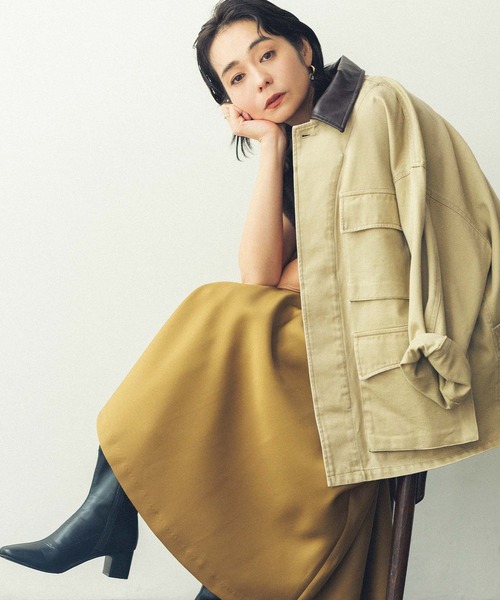 Gready Brilliant（グレディブリリアン）の「ストレッチショートブーツ（ブーツ・レディース・ブラック/グレイッシュベージュ・36/37/38）」の6枚目の写真