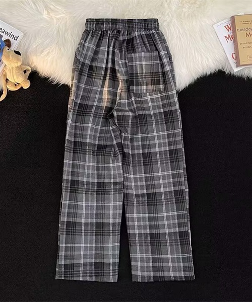 SBG(エスビー)の「SBG タータンチェック ワイドシルエットパンツ(その他パンツ・メンズ・イエロー/レッド/グレー・X-LARGE/LARGE/MEDIUM)」の13枚目の写真