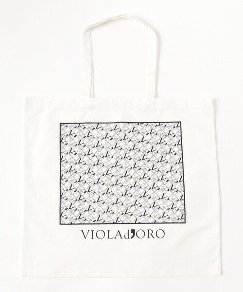 VIOLAd'ORO（ヴィオラドーロ）の「【WEB限定】VIOLAd’ORO / TRERO シュリンク クロア トートバッグ L（トートバッグ・レディース・ブラック/ブラウン系その他4・ONE SIZE）」の13枚目の写真