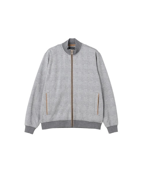 McGREGOR（マックレガー）の「裏ボアグレンチェックブルゾン（カーディガン/ボレロ・メンズ・グレー/ネイビー・M/L）」の13枚目の写真