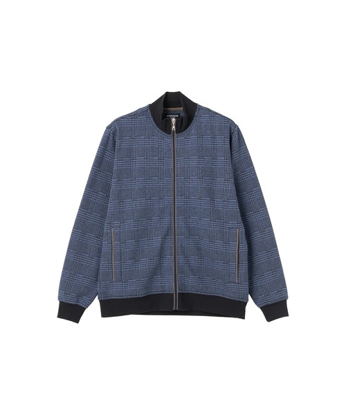 McGREGOR（マックレガー）の「裏ボアグレンチェックブルゾン（カーディガン/ボレロ・メンズ・グレー/ネイビー・M/L）」の14枚目の写真