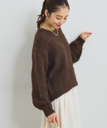 un dix cors | 《上品なムードに◎》ソフトシャギーW起毛プルオーバー(ニット/セーター)