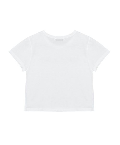 NICK&NICOLE(ニックアンドニコール)の「NICOLE CLASSIC MINIMAL CROP TOP_WHITE(Tシャツ/カットソー・レディース・その他・FREE)」の6枚目の写真