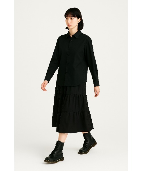 riruriru（リルリル）の「切り替えスカート（スカート・レディース・ブラック/Black・FREE/ﾌﾘ-/フリー/ONE SIZE/ONESIZE）」の4枚目の写真
