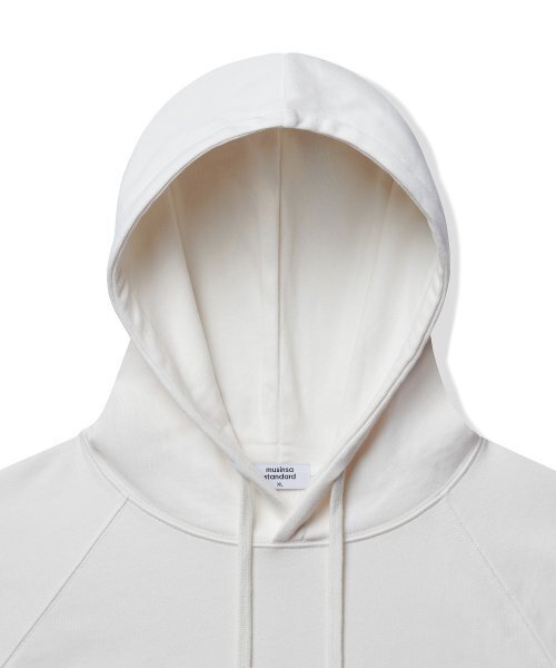 MUSINSA STANDARD（ムシンサスタンダード）の「パーカースウェットシャツ[クリーム]（パーカー・メンズ・その他・LARGE/X-LARGE/XX-LARGE/XXX-LARGE/SMALL/MEDIUM）」の3枚目の写真