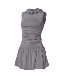 FLAREUP（フレアアップ）の「Hooded High Neck Dress (FL-155_Gray)（ワンピース）」