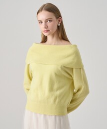 新品　MINAKO★YOKOMORI ボートネック　オフショルダー　トップス オフショルダートップス 肩だし ボートネック」に該当するファッション