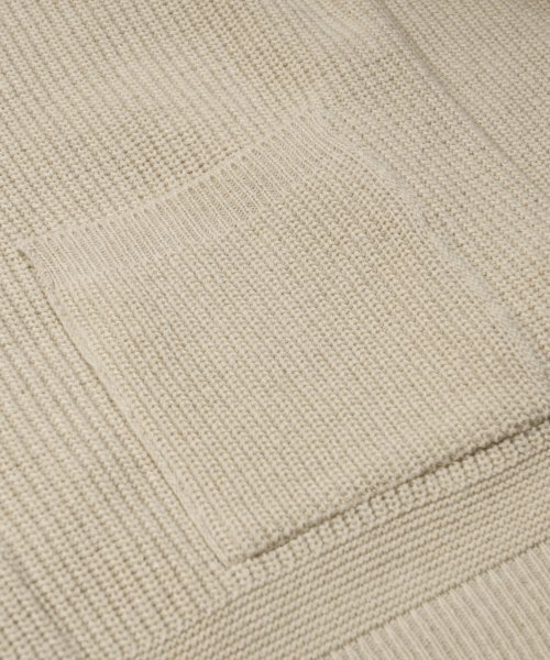 FRIZMWORKS(フリズムワークス)の「HEAVY WOOL ROUND CARDIGAN _ CREAM(カーディガン/ボレロ・レディース・その他・MEDIUM/LARGE/X-LARGE/SMALL)」の4枚目の写真