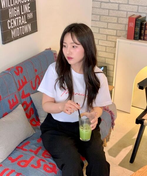 THE GREEN LAB（ザグリーンラボ）の「ザ・グリーンラボ ホイルレタリング 半袖Tシャツ [レッド]（Tシャツ/カットソー・レディース・その他・FREE）」の12枚目の写真