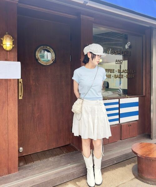 THE GREEN LAB（ザグリーンラボ）の「ザ・グリーンラボ ホイルレタリング 半袖Tシャツ [レッド]（Tシャツ/カットソー・レディース・その他・FREE）」の14枚目の写真