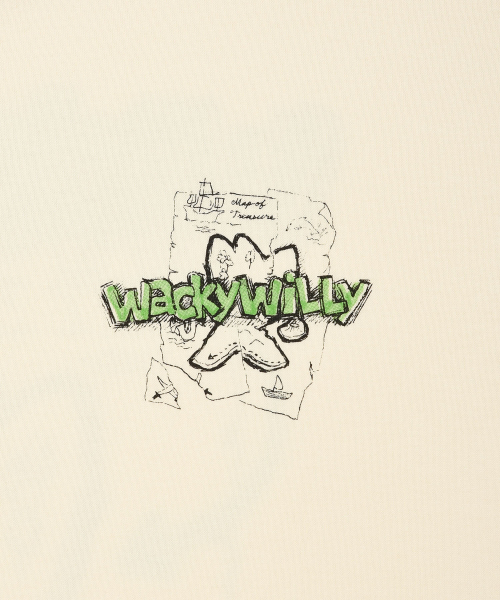 Wacky WiLLy（ワッキーウィリー）の「キキアイランドグラフィック半袖Tシャツクリーム（Tシャツ/カットソー・レディース・その他・X-LARGE/MEDIUM/LARGE/SMALL）」の5枚目の写真