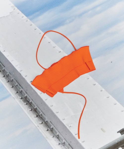 kotohayokozawa（コトハヨコザワ）の「CRISP BRALETTE（Tシャツ/カットソー・レディース・ライトブルー/オレンジ/ブラック・FREE）」の6枚目の写真