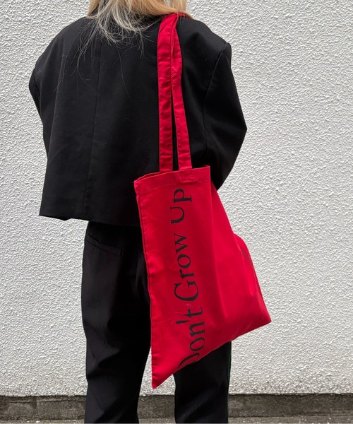 rae（レイ）の「rae ／Bright Print Tote Bag/ブライトプリントトートバッグ（トートバッグ・レディース・ダークブラウン/ブラック/ブルー/レッド/ライトパープル・FREE）」の22枚目の写真