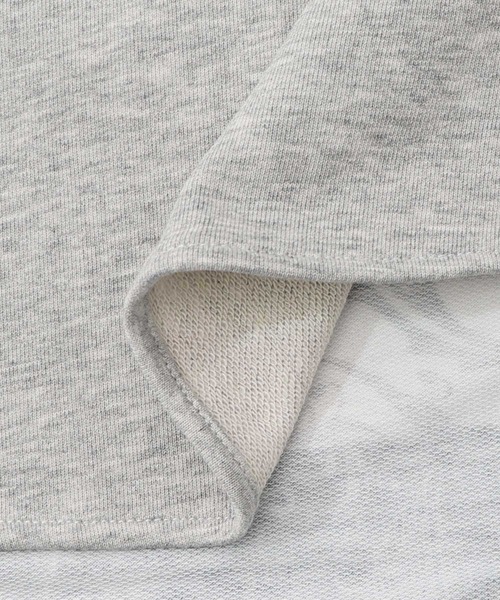 ScoLar(スカラー)の「553242:パッチワーク風柄 異素材切替ワンピース(ワンピース・レディース・杢グレー/ブラック/ベージュ・M)」の20枚目の写真