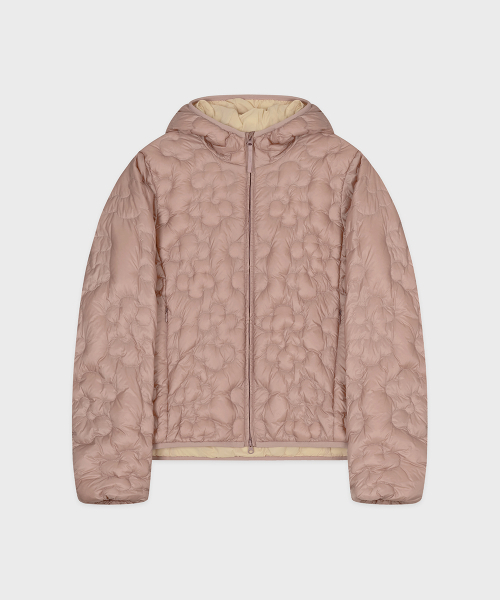 SINOON(シヌーン)の「Light Down Hoodie Jacket (Pink)(ダウンジャケット/コート・レディース・ピンク・SMALL/MEDIUM)」の4枚目の写真