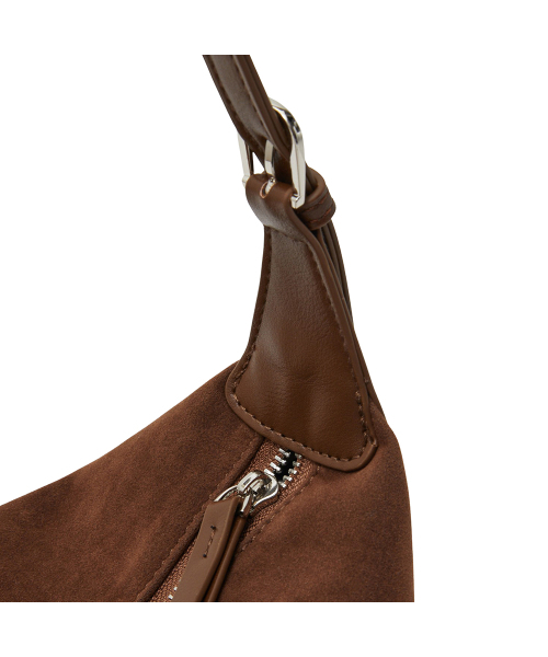 LAP(ラップ)の「SOFT SLOUCHY SHOULDER BAG AR7AB828(ショルダーバッグ・レディース・ブラック/ダークブラウン・FREE)」の6枚目の写真
