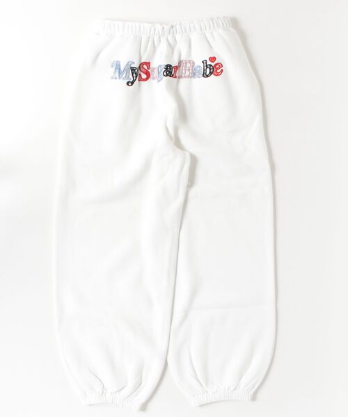 My sugar Babe（マイシュガーベイブ）の「Assort check logo pants（その他パンツ・メンズ・ネイビー/オフホワイト/ピンク・LARGE/MEDIUM）」の5枚目の写真