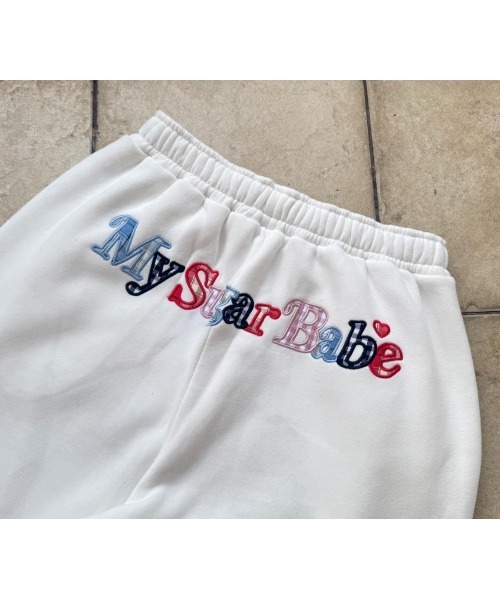 My sugar Babe（マイシュガーベイブ）の「Assort check logo pants（その他パンツ・メンズ・ネイビー/オフホワイト/ピンク・LARGE/MEDIUM）」の9枚目の写真