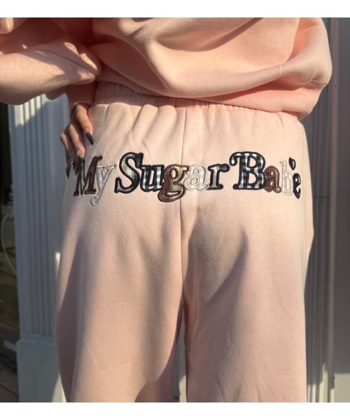 My sugar Babe（マイシュガーベイブ）の「Assort check logo pants（その他パンツ・メンズ・ネイビー/オフホワイト/ピンク・LARGE/MEDIUM）」の11枚目の写真